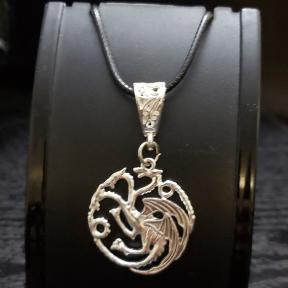 2️⃣For 🔟Daenerys Targaryen silver Dragon necklace - Picture 2 of 5